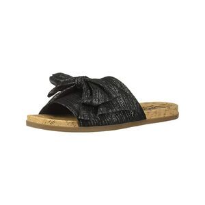 CIRCUS BY SAM EDELMAN Womens Black Nicola Platform Slide Sandals 8.5 M